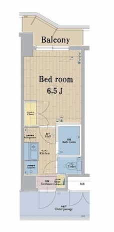アイフェリーク中野の間取り図