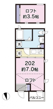 プランベルジュールの間取り図