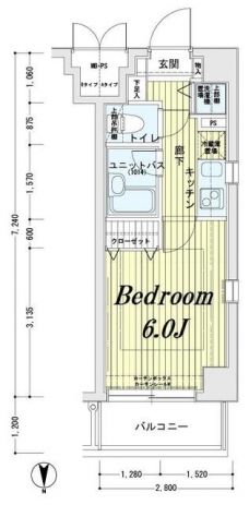 メインステージ蓮沼の間取り図