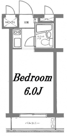 中村橋ダイカンプラザの間取り図