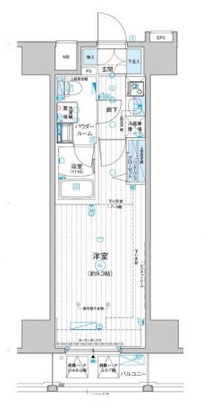 メインステージ入谷IVの間取り図