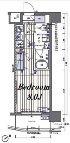 メインステージ板橋本町の間取り図