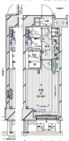 メインステージTOKYO・NORTH HY’sの間取り図