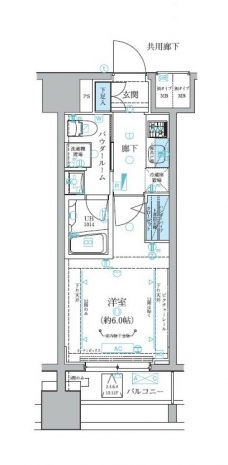 メインステージ平和島IIの間取り図