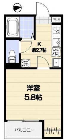 ルミウス東山の間取り図