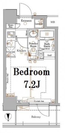 アクサス東京イーストレジデンスの間取り図