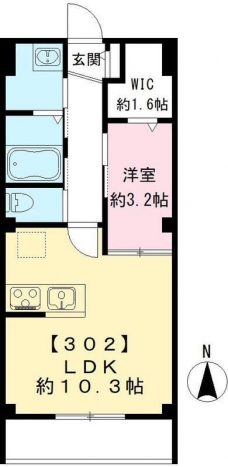 スカイガーデン上石神井の間取り図