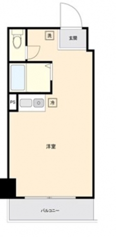 ライオンズマンション西新宿第8の間取り図