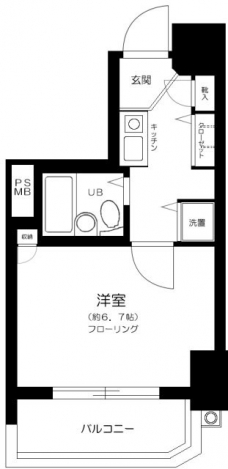 ロイヤルアメニティー池尻大橋の間取り図