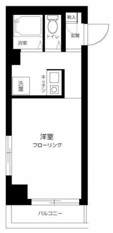 シティパレス中野野方の間取り図