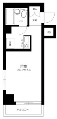 シティパレス中野野方の間取り図
