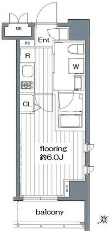 ヴァレッシア桜上水駅前シティの間取り図