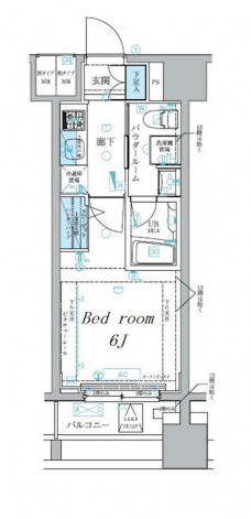 メインステージ平和島IIの間取り図