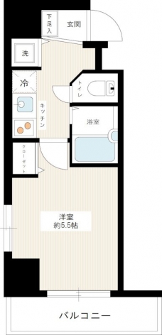 ジュエル板橋区役所前の間取り図