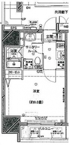 ステージファースト東日暮里の間取り図
