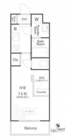 The Well Mejiroの間取り図