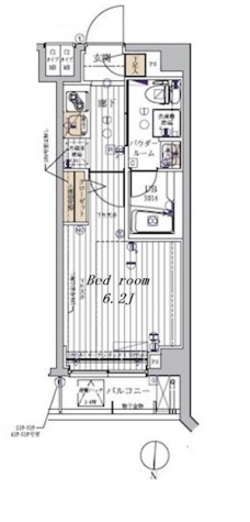 メインステージ多摩川IIIの間取り図