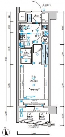メインステージ浮間公園の間取り図