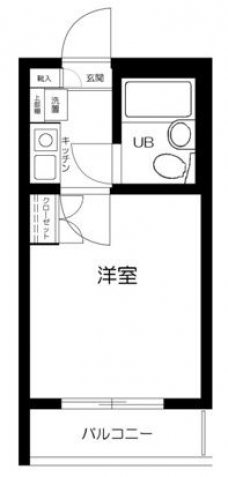 プライムガーデン桜上水の間取り図