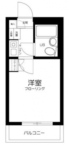 プライムガーデン桜上水の間取り図