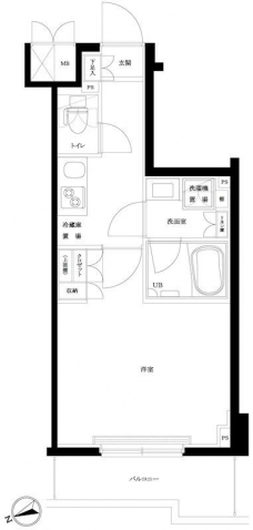 ルーブル板橋東新町弐番館の間取り図