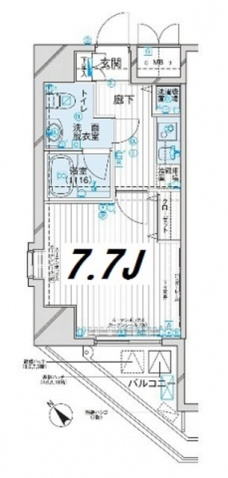 メインステージ王子の間取り図