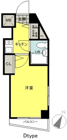 フェニックス茗荷谷の間取り図