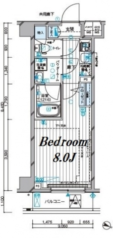 メインステージ板橋志村IIの間取り図