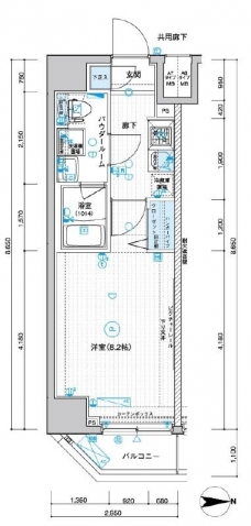 メインステージ武蔵関駅前IIの間取り図