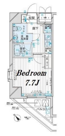メインステージ王子の間取り図