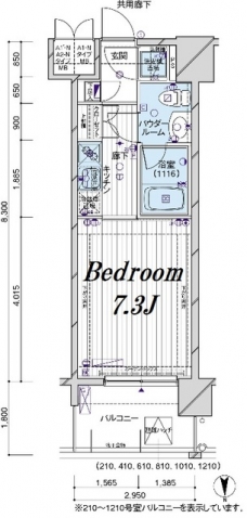 メインステージパーク大山の間取り図