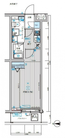 メインステージ武蔵関駅前の間取り図