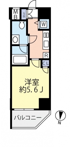 グランヴァンミッドイースト押上の間取り図