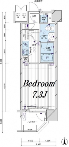 メインステージパーク大山の間取り図