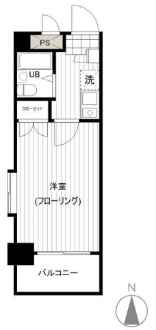 フェニックス早稲田の間取り図