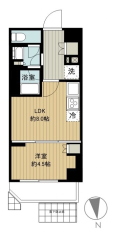 パークホームズ東陽町の間取り図