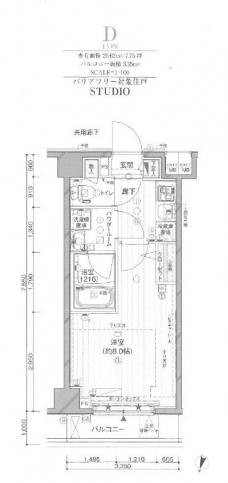 メインステージ板橋志村IIの間取り図