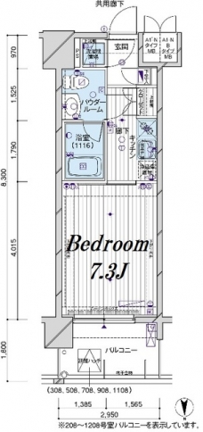 メインステージパーク大山の間取り図