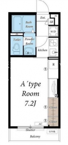 リブリ・世田谷の間取り図