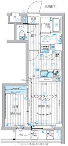 メインステージ練馬春日町の間取り図