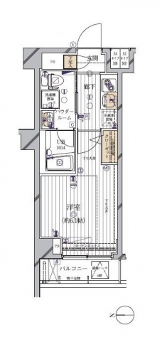 メインステージ多摩川IIIの間取り図