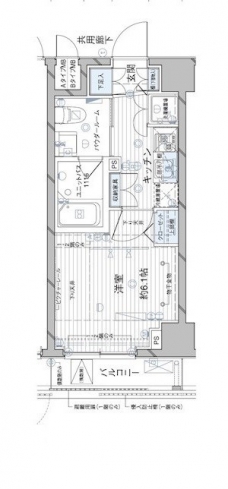 メインステージ大森北IIの間取り図