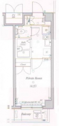 ヴェルト杉並サウスヒルの間取り図