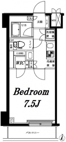 ルーブル板橋区役所前の間取り図
