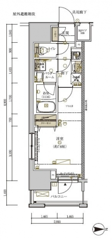 MAINGRANDIA ASAKUSAの間取り図