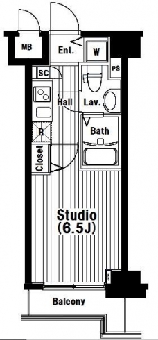 ガラ・ステージ大崎の間取り図