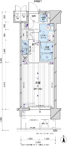 メインステージパーク大山の間取り図