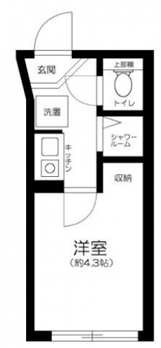 クレシア曳舟の間取り図