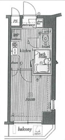 サンテミリオン笹塚の間取り図