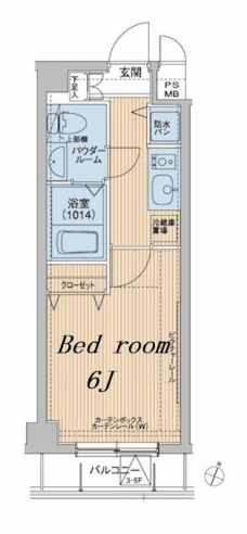メインステージ多摩川の間取り図